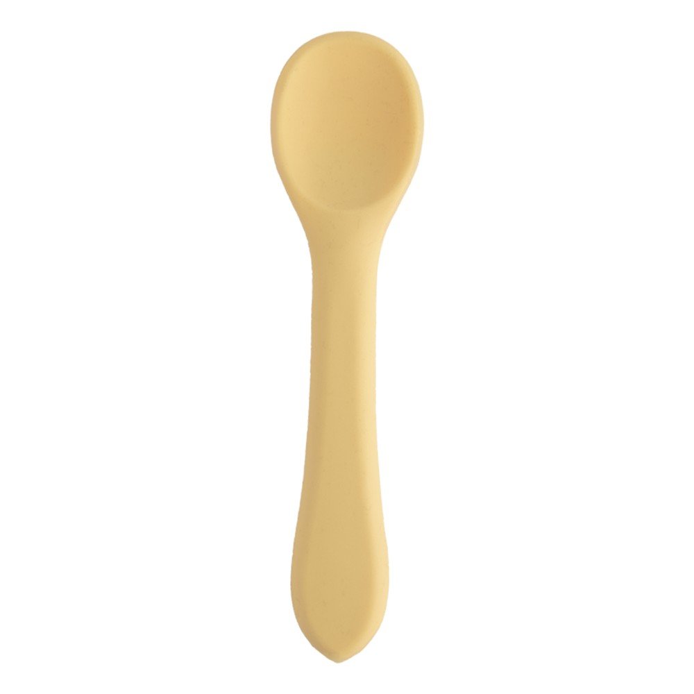 Sárga szilikon gyerek kanál – Orion