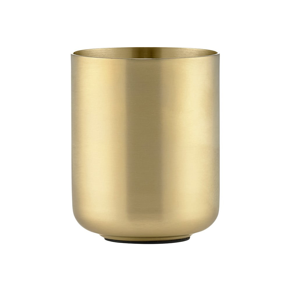 Sárgaréz színű rozsdamentes acél fogkefetartó pohár Ume Brass – Zone