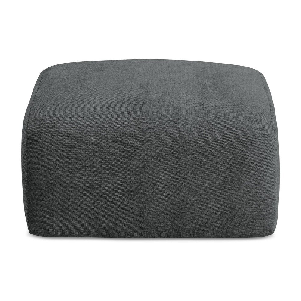 Sötétszürke zsenília lábtartó Leila – Makamii