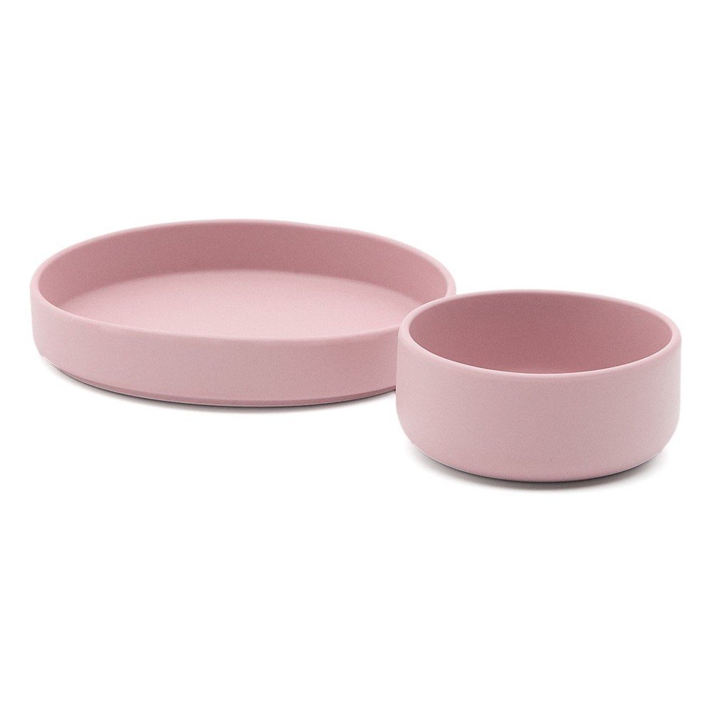 Szilikon gyerek étkészlet 2 db-os Lili – Kave Home