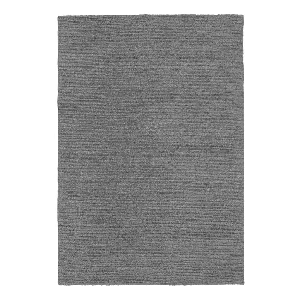 Szürke kézi szövésű gyapjú szőnyeg 200x290 cm Harris Boucle – Flair Rugs