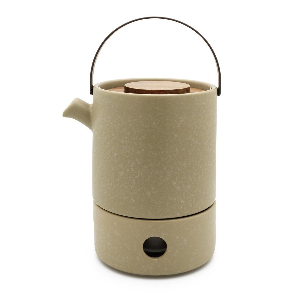 Szürkésbézs kerámia teázó szett Umea – Bredemeijer