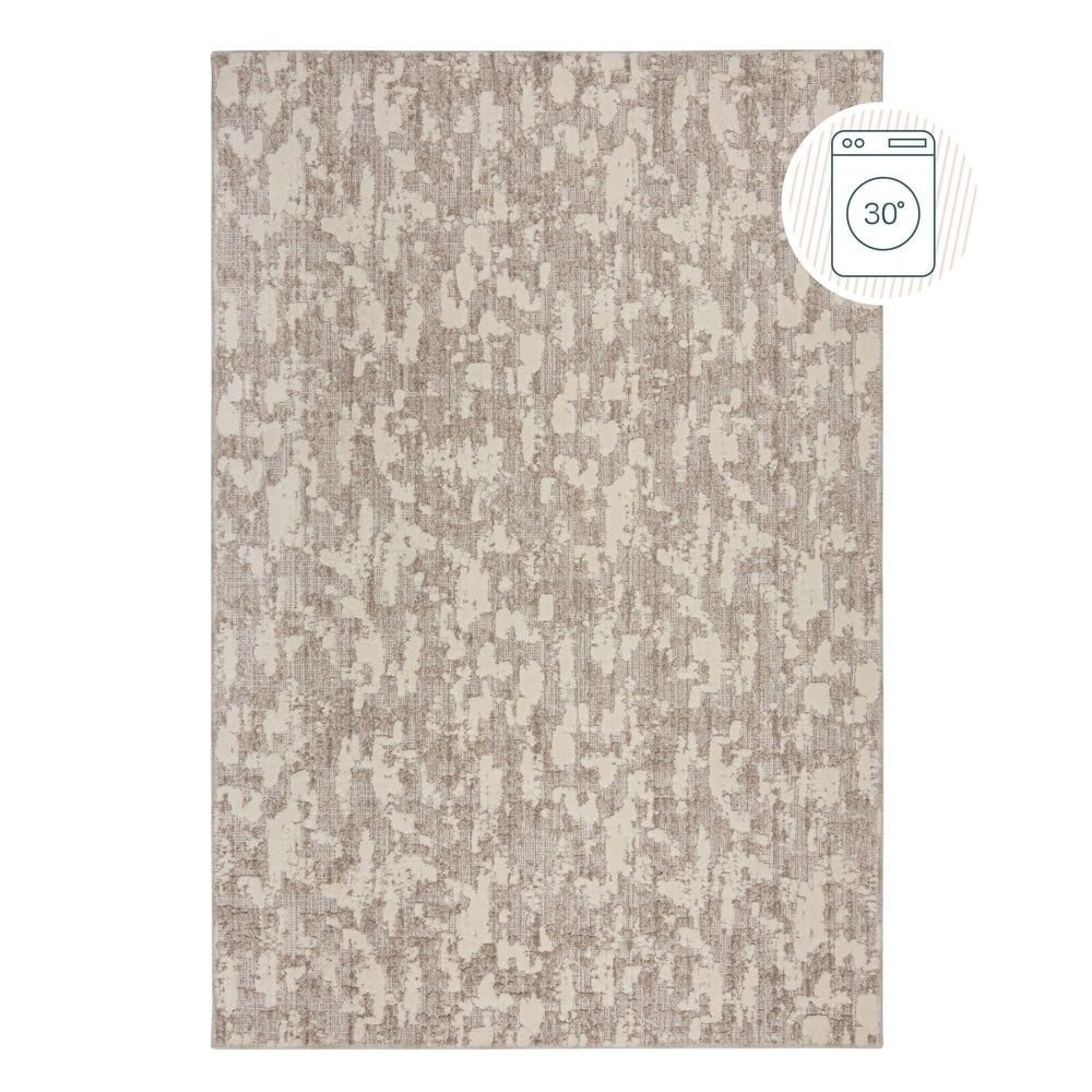 Szürkésbézs mosható szőnyeg 78x150 cm Connely – Flair Rugs