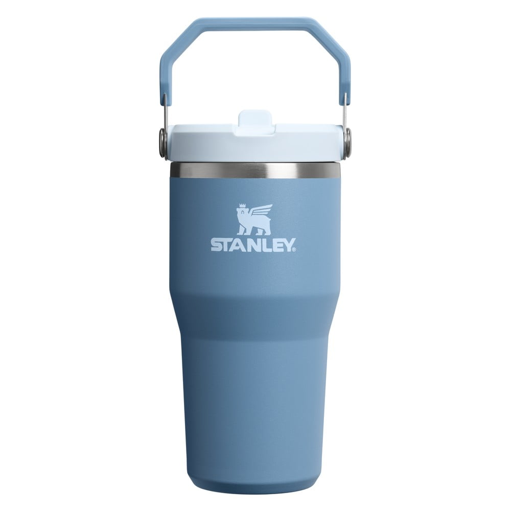 Szürkéskék rozsdamentes acél termosz 600 ml IceFlow™ Flip Straw 2.0 Tumbler Indigo – Stanley