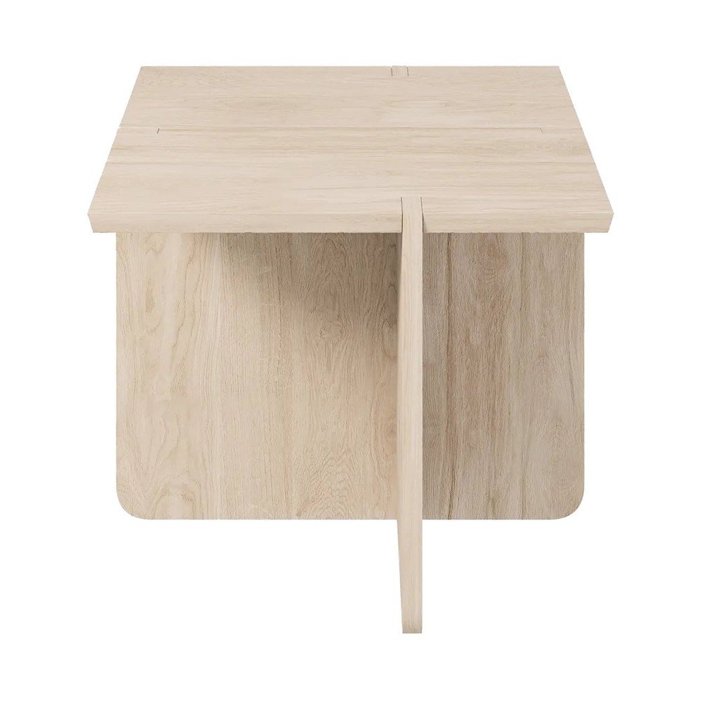 Tölgyfa tárolóasztal 45x45 cm Engawa – Blomus