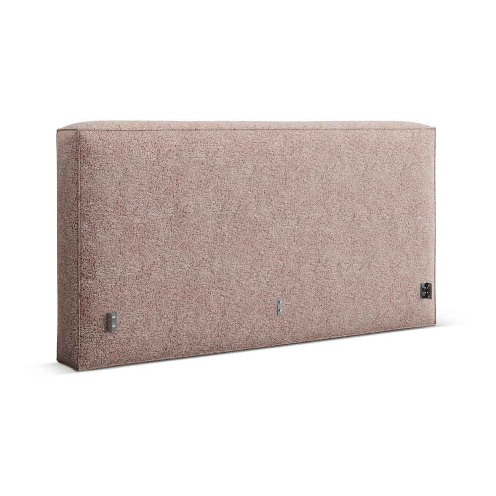 Világos rózsaszín kárpitozott ágytámla 189x100 cm Olivia – Micadoni