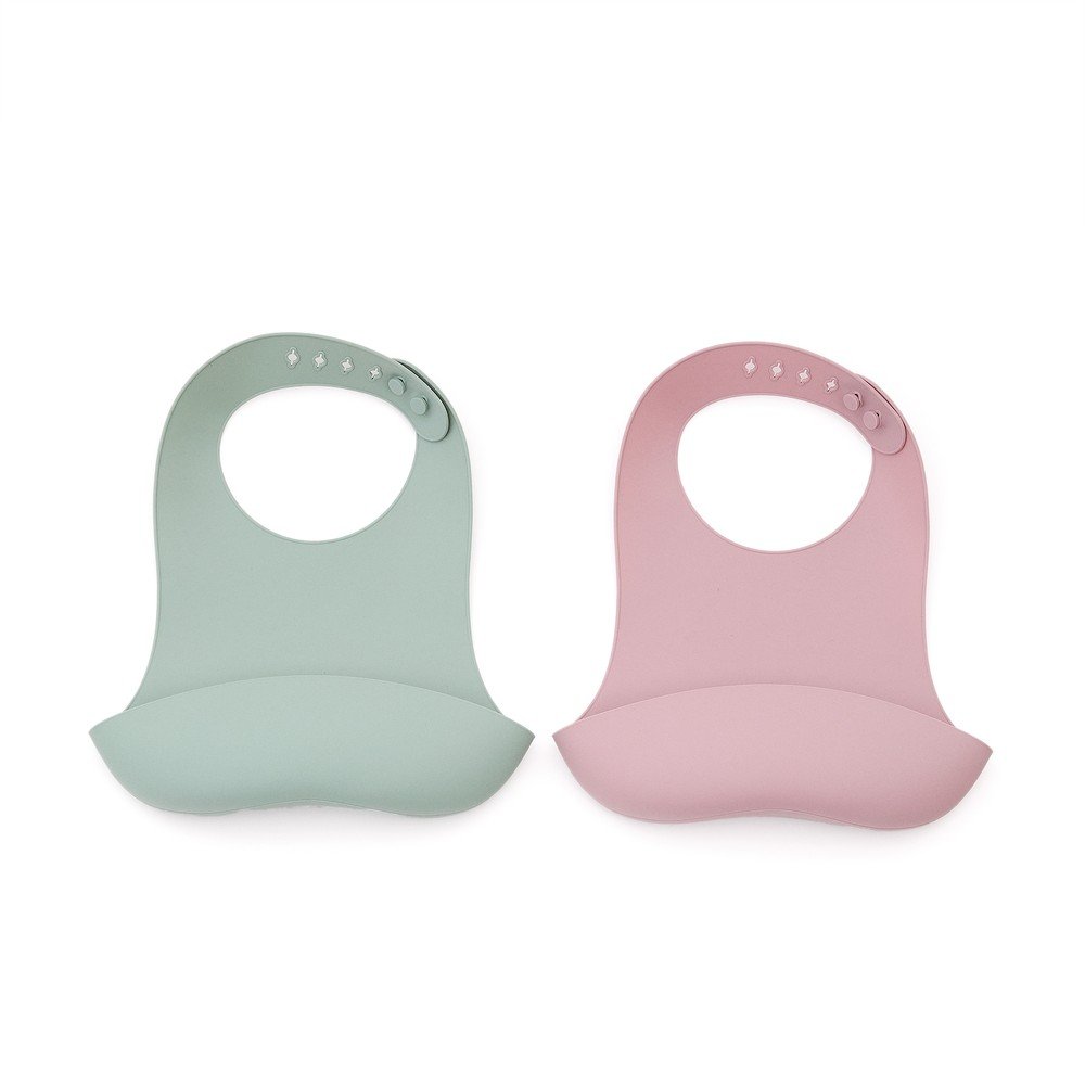 Világos rózsaszín-türkiz előke szett 2 db-os Lili – Kave Home