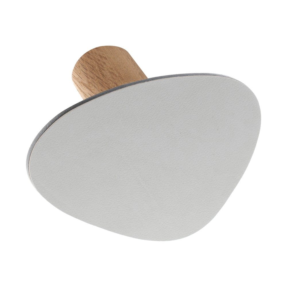 Világosszürke fali acél akasztó Dot L Nupo – LIND DNA