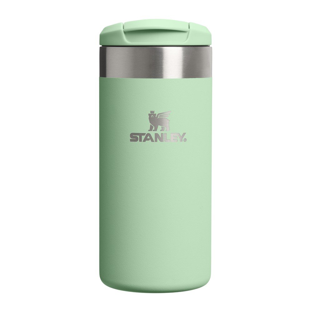Zsályaszínű rozsdamentes acél termobögre 350 ml AeroLight™ Transit Mug Pistachio – Stanley