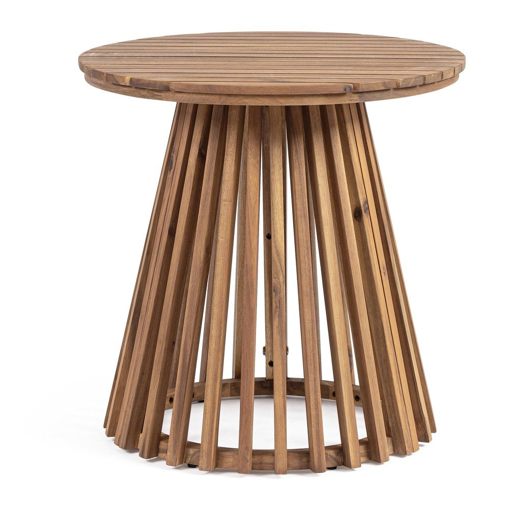 Akácfa kerek kerti kisasztal ø 50 cm Rodano – Bizzotto