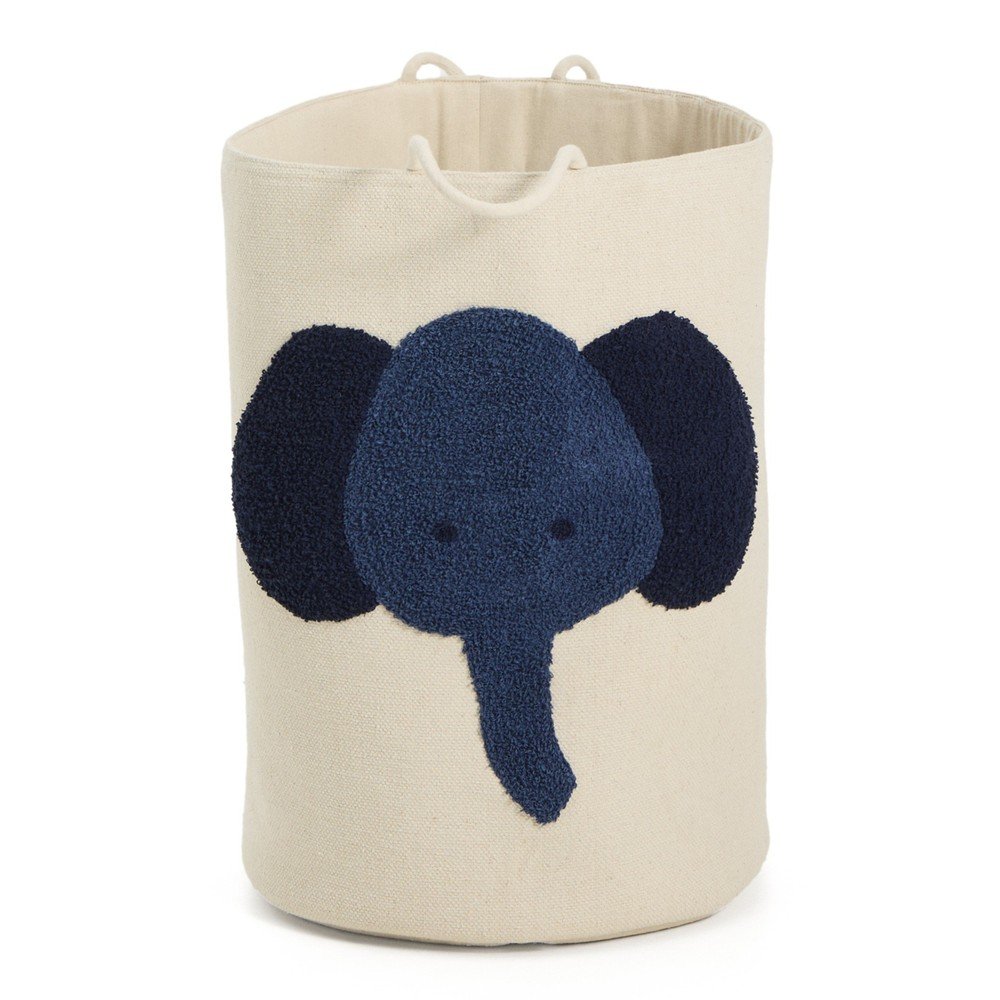 Elefántcsont színű textil játéktároló kosár ø 35x50 cm Tandani – Kave Home