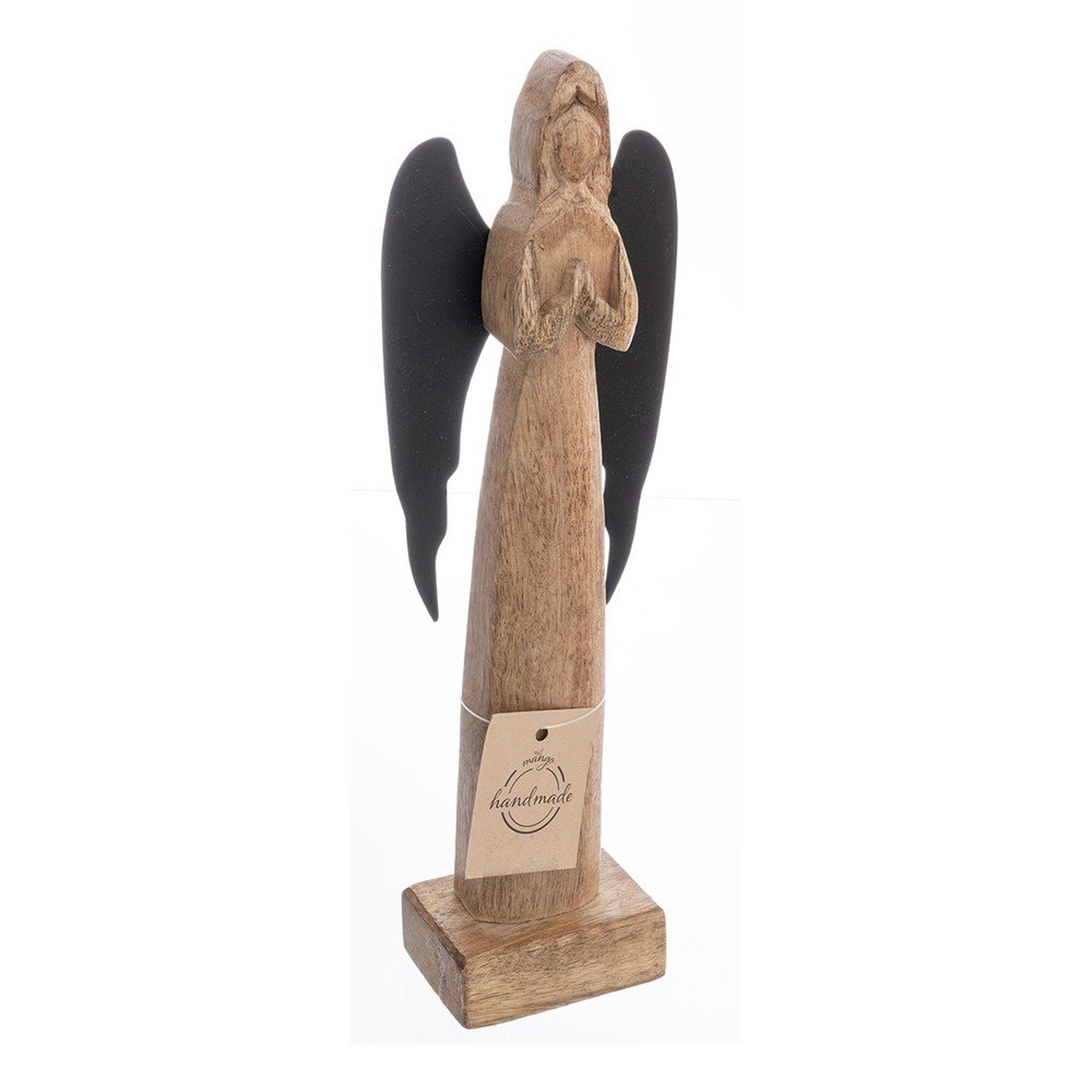Fa szobor (magasság 27 cm) Angel – Orion