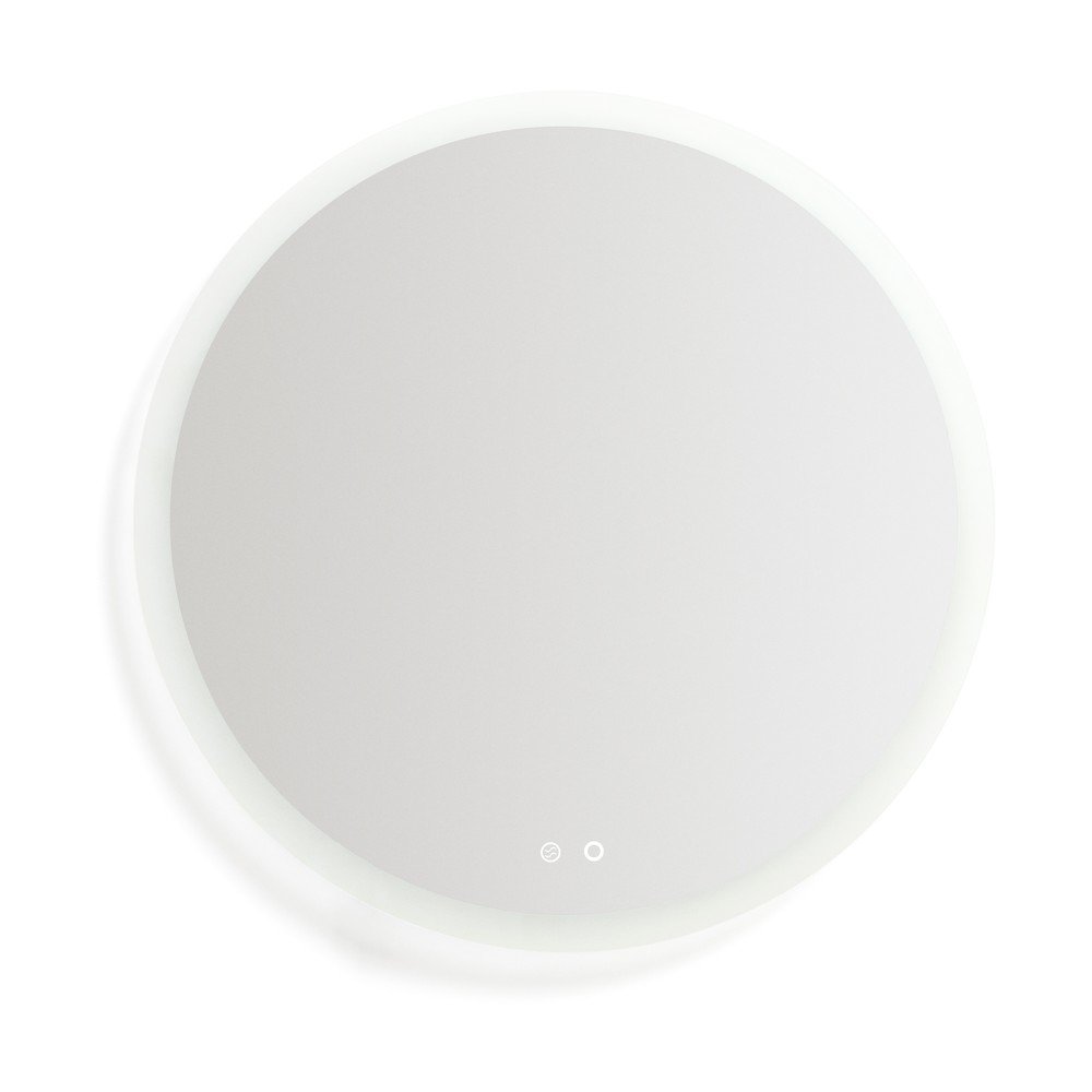 Fali tükör világítással ø 80 cm Mervi – Kave Home