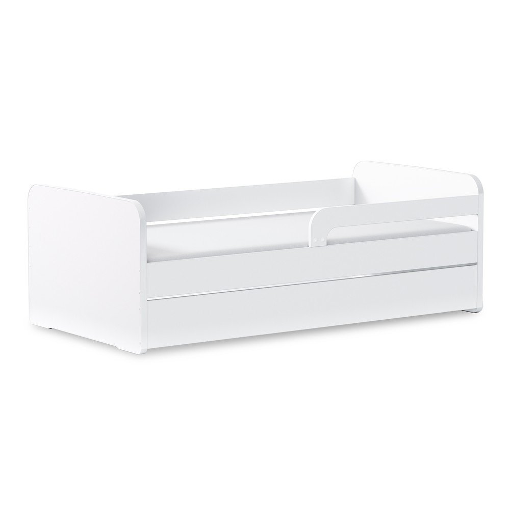 Fehér gyerekágy matraccal