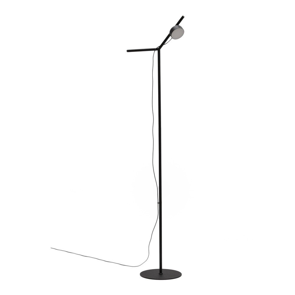 Fekete LED dimmelhető állólámpa (magasság 160 cm) Orey – Kave Home