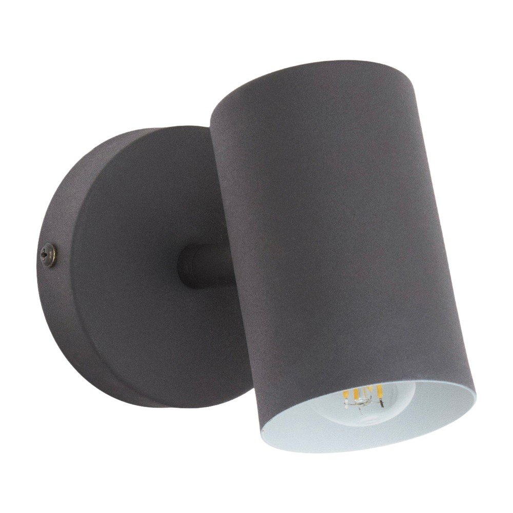 Fekete fém fali lámpa Manie – Kave Home