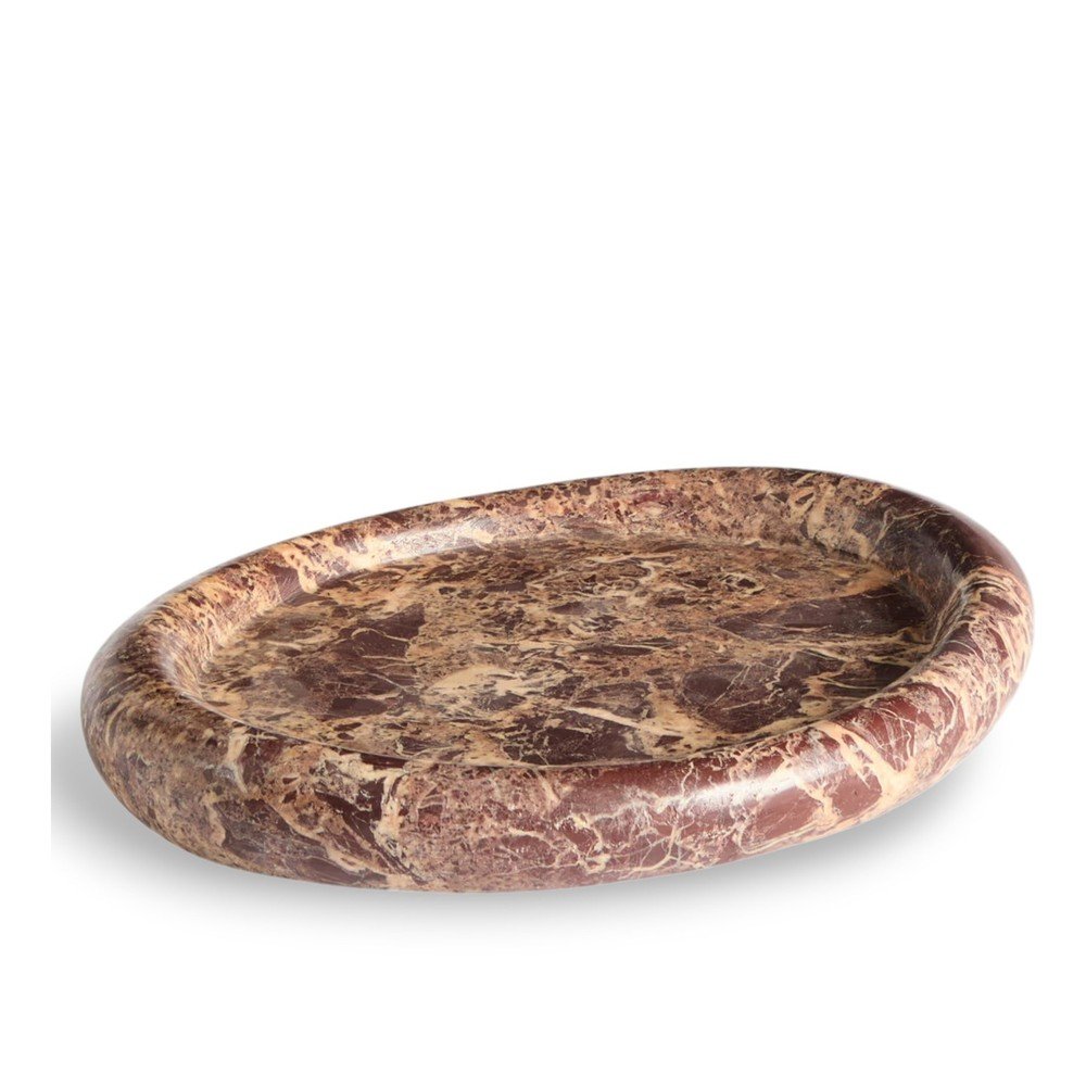 Márvány dekoratív tálca 23x30 cm Lenorel – Kave Home