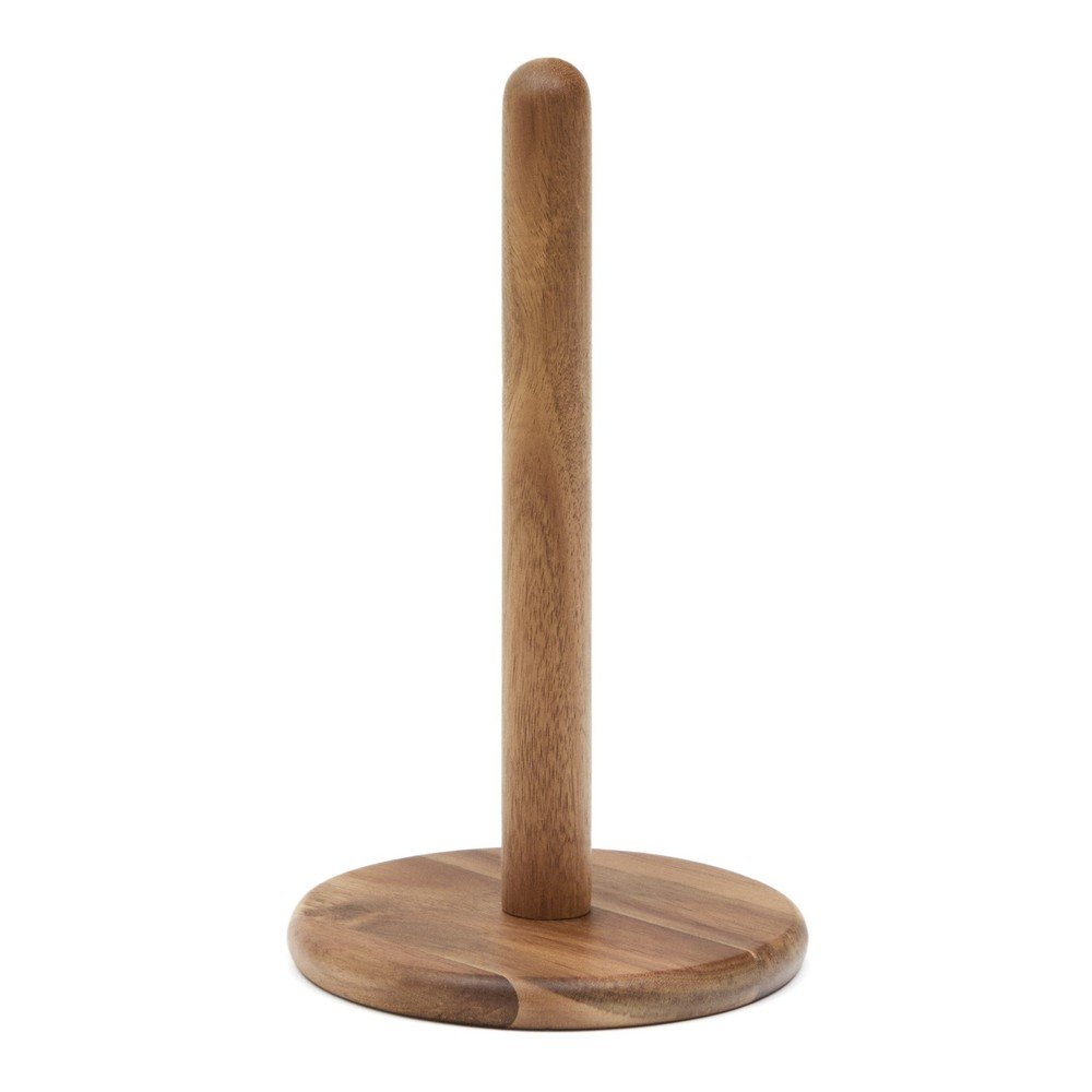 Natúr színű fa papírtörlő tartó ø 15 cm Nukha – Kave Home