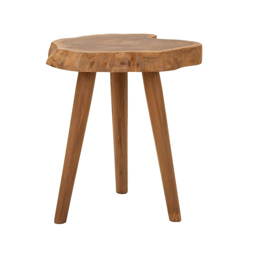 Natúr színű teakfa ülőke Budut – Mauro Ferretti