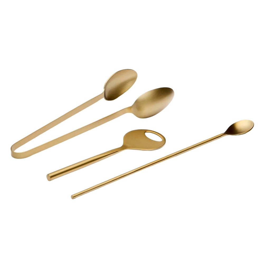 Rozsdamentes acél koktélkészítő szett Aruc – Kave Home