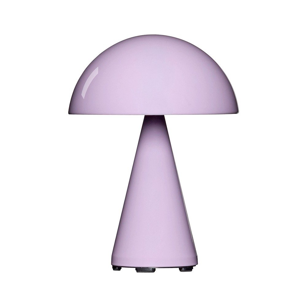 Világos rózsaszín LED dimmelhető asztali lámpa (magasság 20 cm) Mush – Hübsch