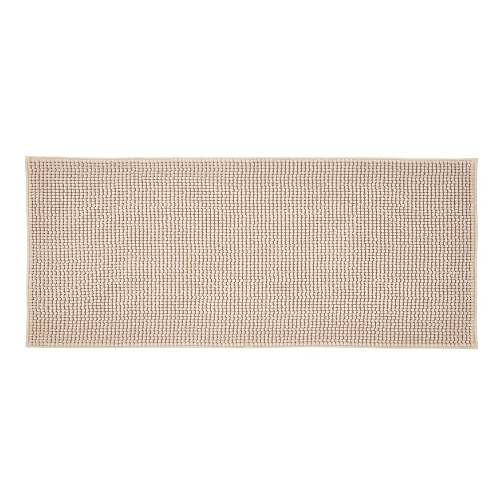 Bézs fürdőszobai kilépő 50x120 cm Bobble – Catherine Lansfield