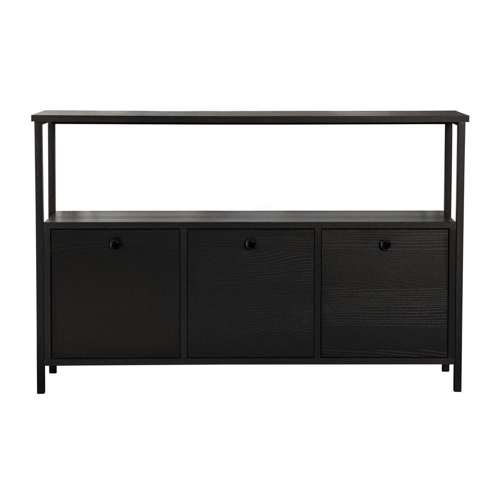 Fekete matt konzolasztal 29