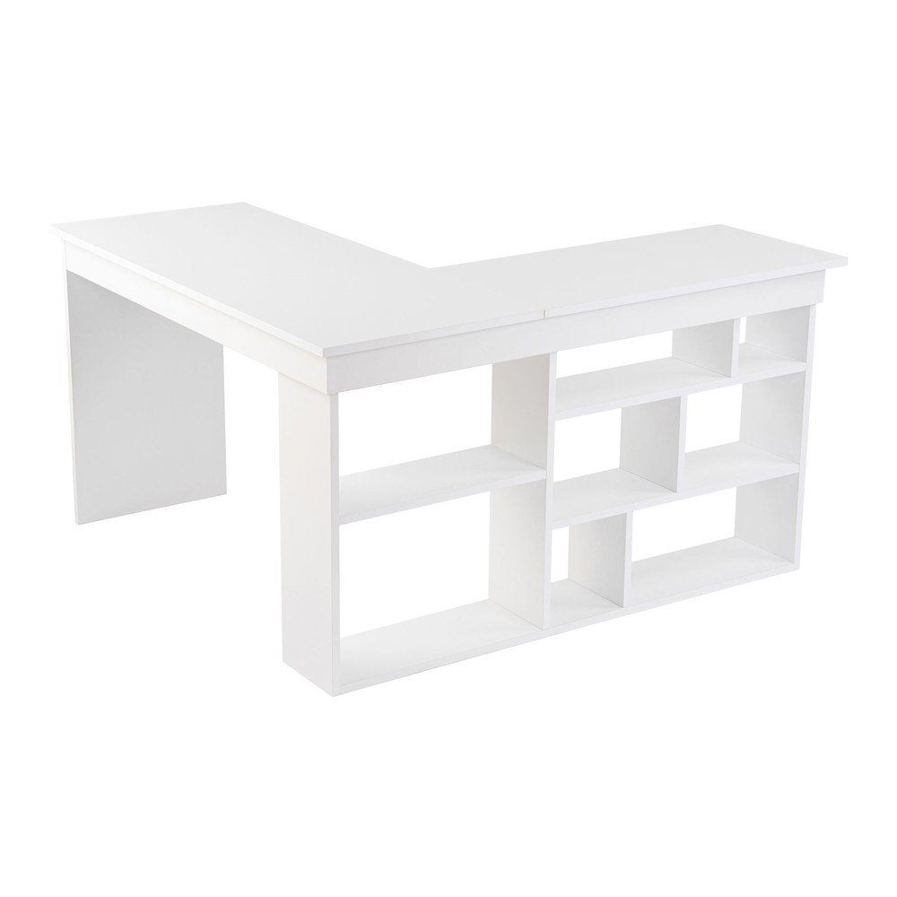 Matt íróasztal 120x130 cm Vesper – Kalune Design