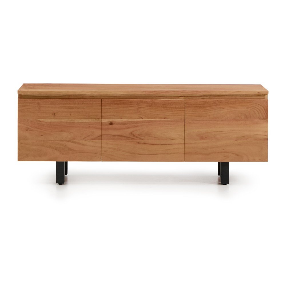 Natúr színű akácfa TV-állvány 150x58x40 cm Uxue – Kave Home