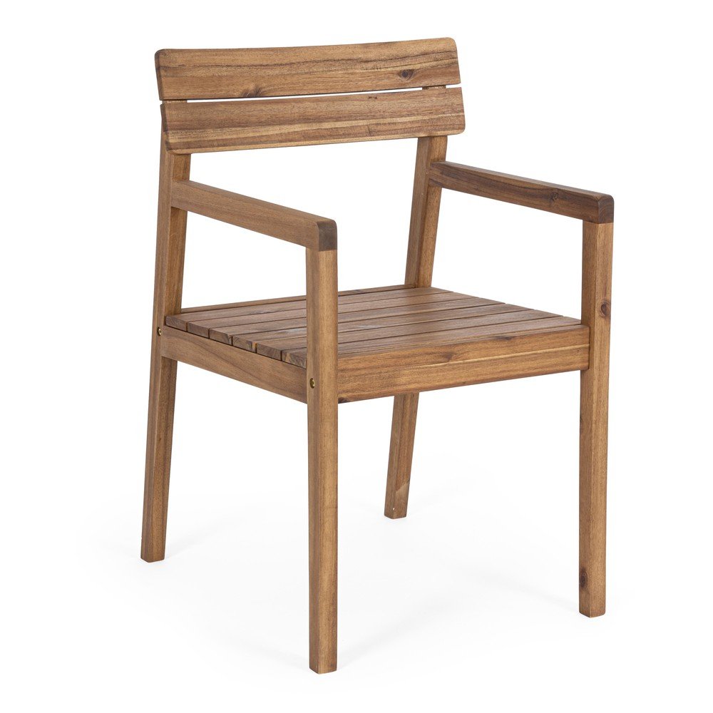 Natúr színű tömörfa kerti szék Rodano – Bizzotto