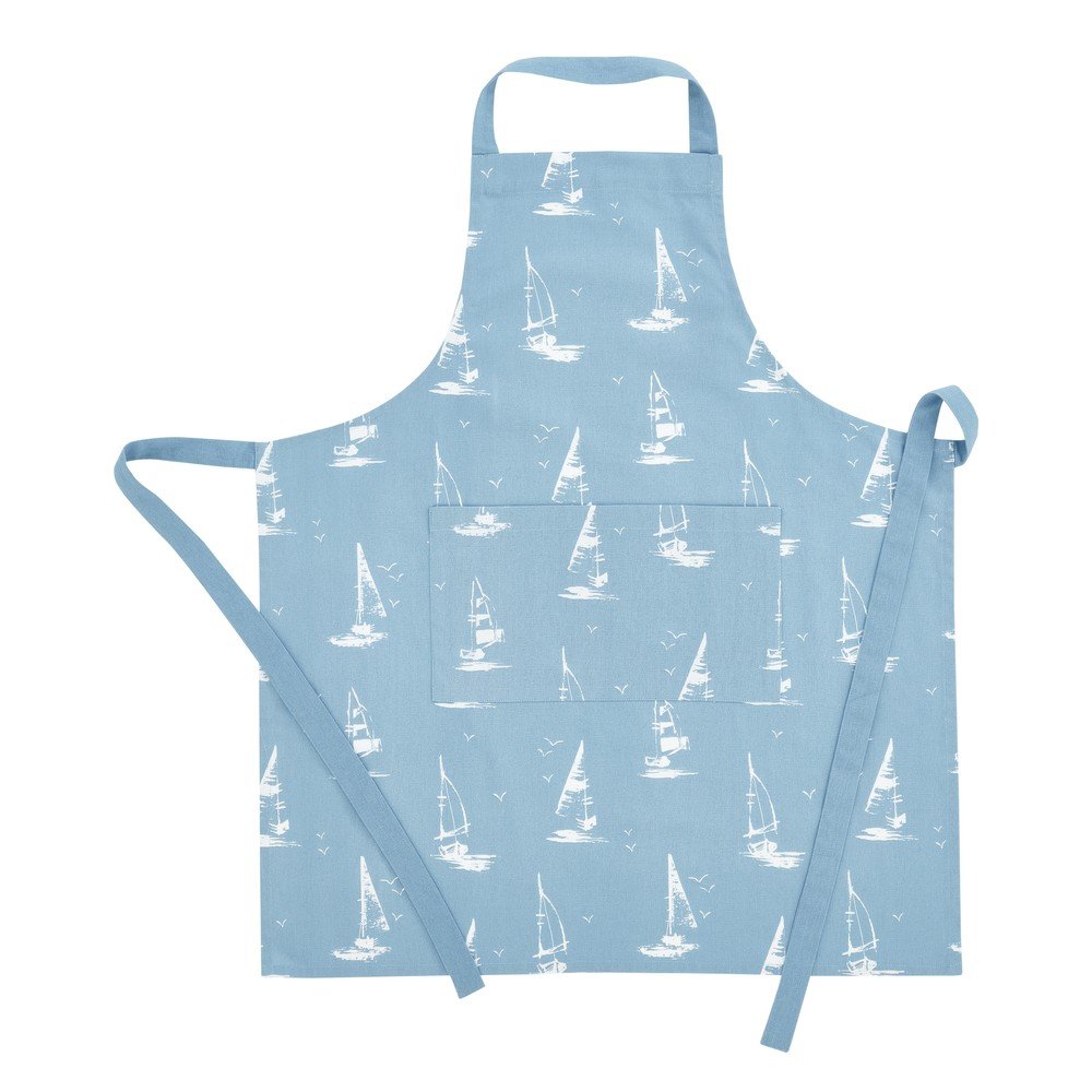 Pamut kötény Salcombe Boats – Catherine Lansfield