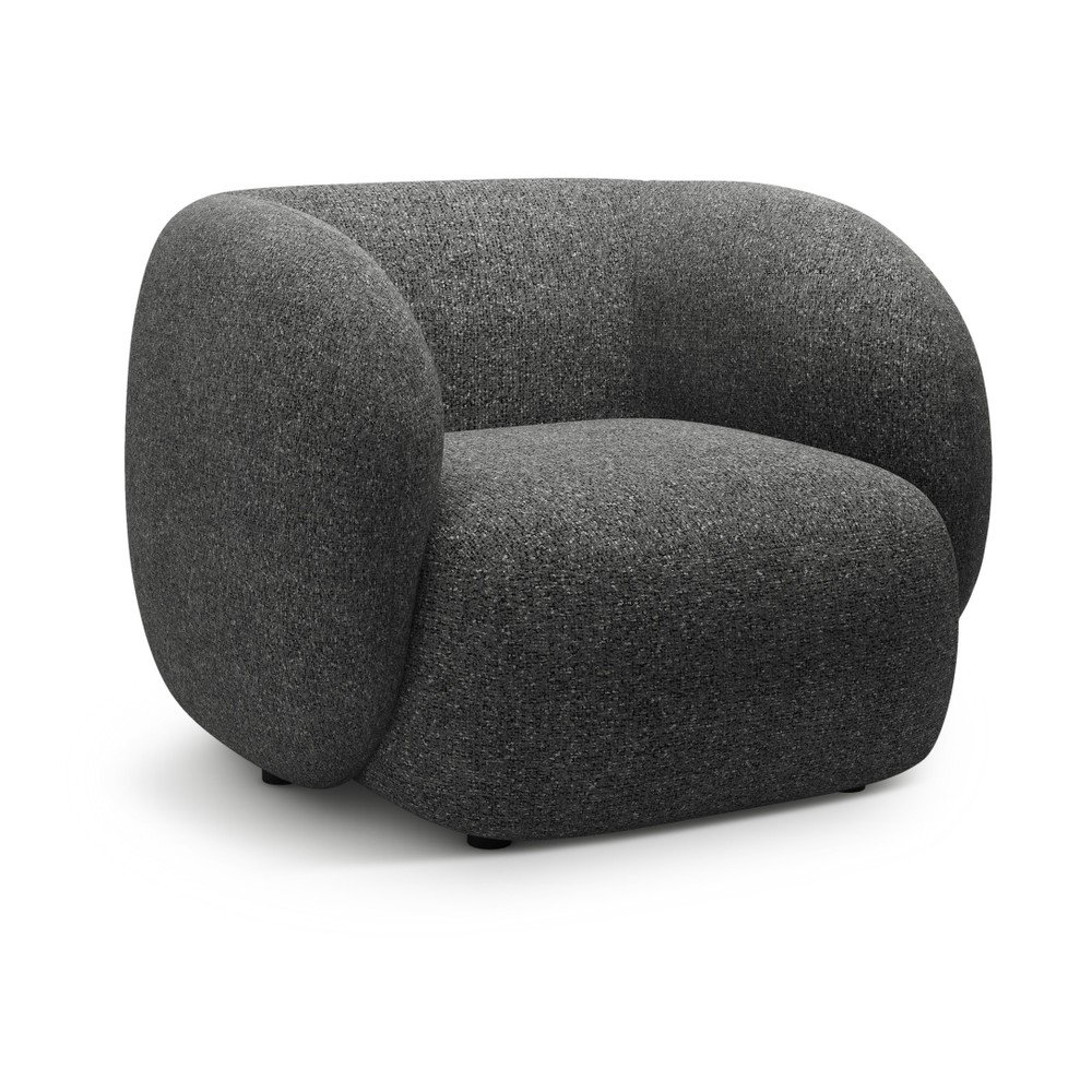 Sötétszürke fotel Kate – Micadoni