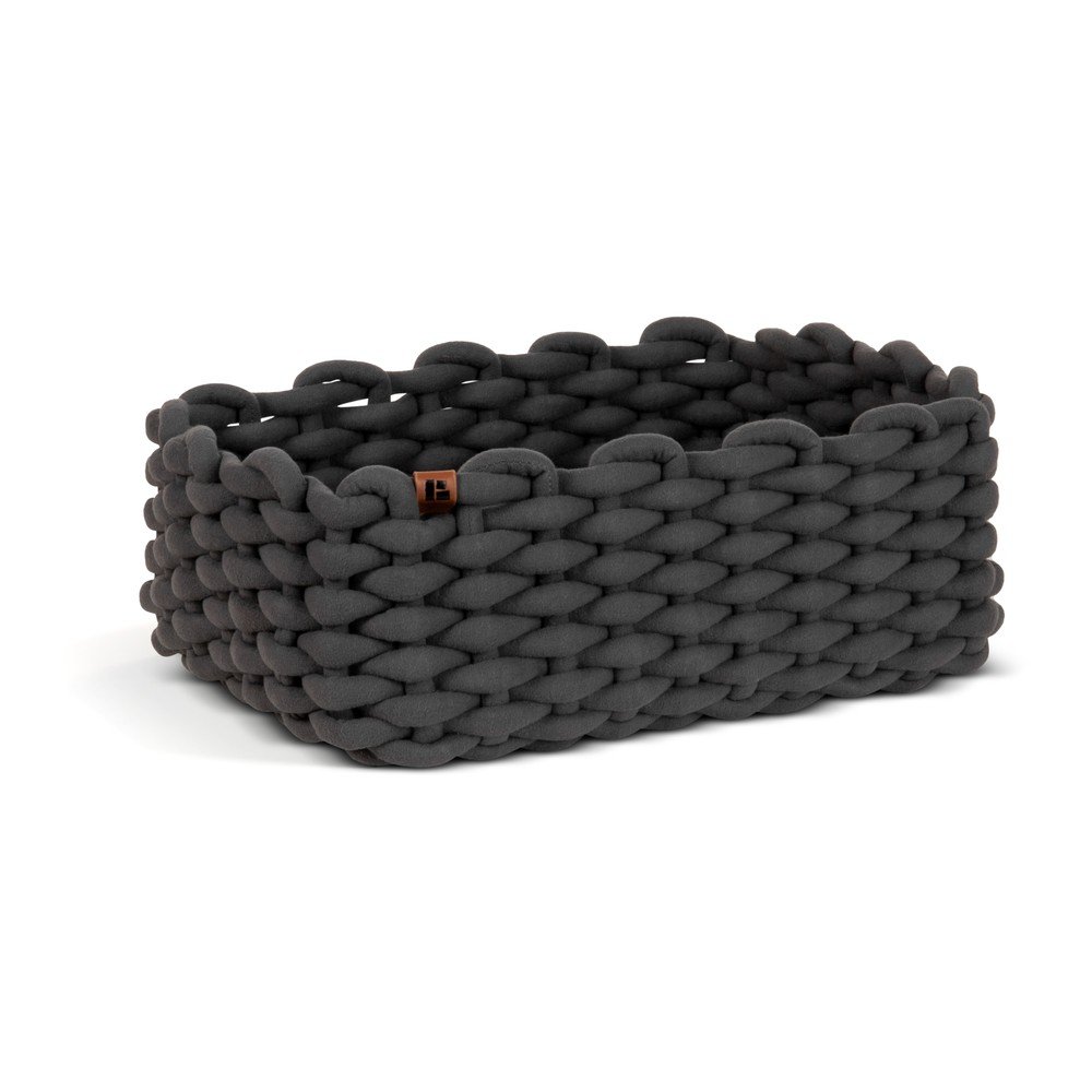 Textil tárolókosár 35x25x14 cm Peach Skin M – Bigso