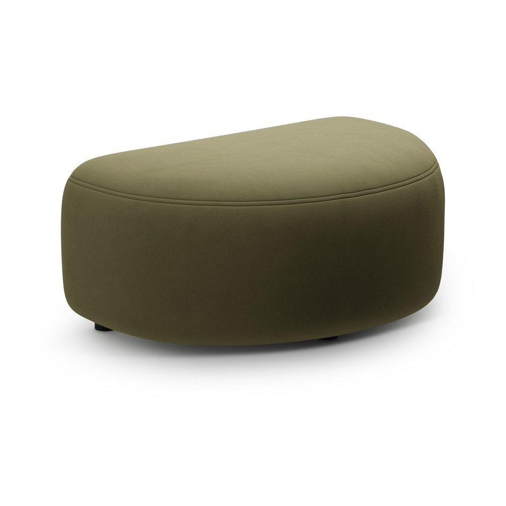 Zöld bársony lábtartó Kate – Micadoni