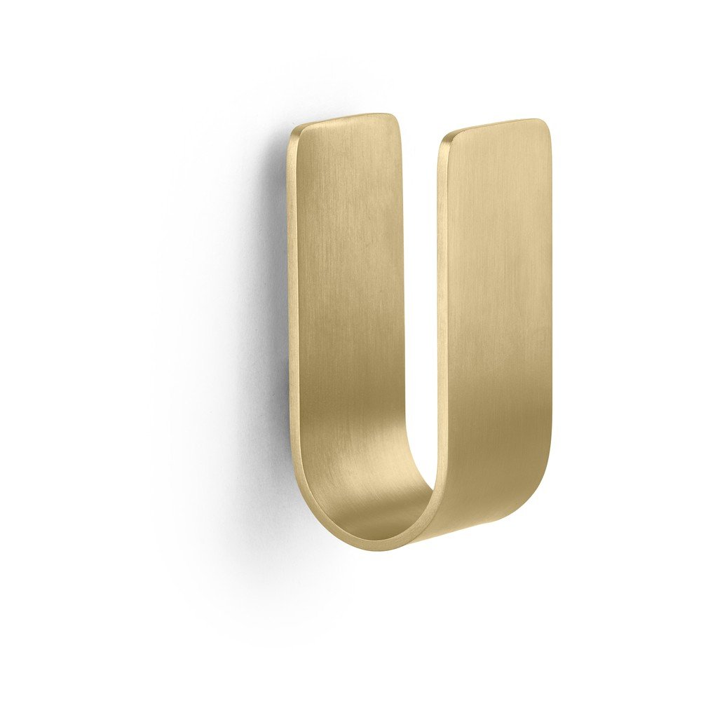 Aranyszínű fali rozsdamentes acél akasztó Ume – Zone