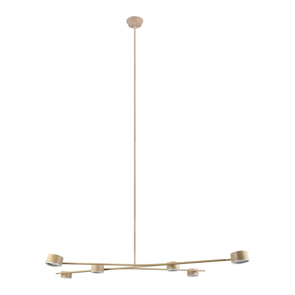 Bézs fém függőlámpa Coda – Trio Select