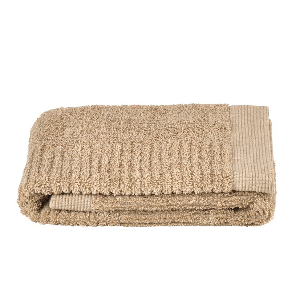 Bézs frottír pamut törölköző 50x70 cm Classic – Zone