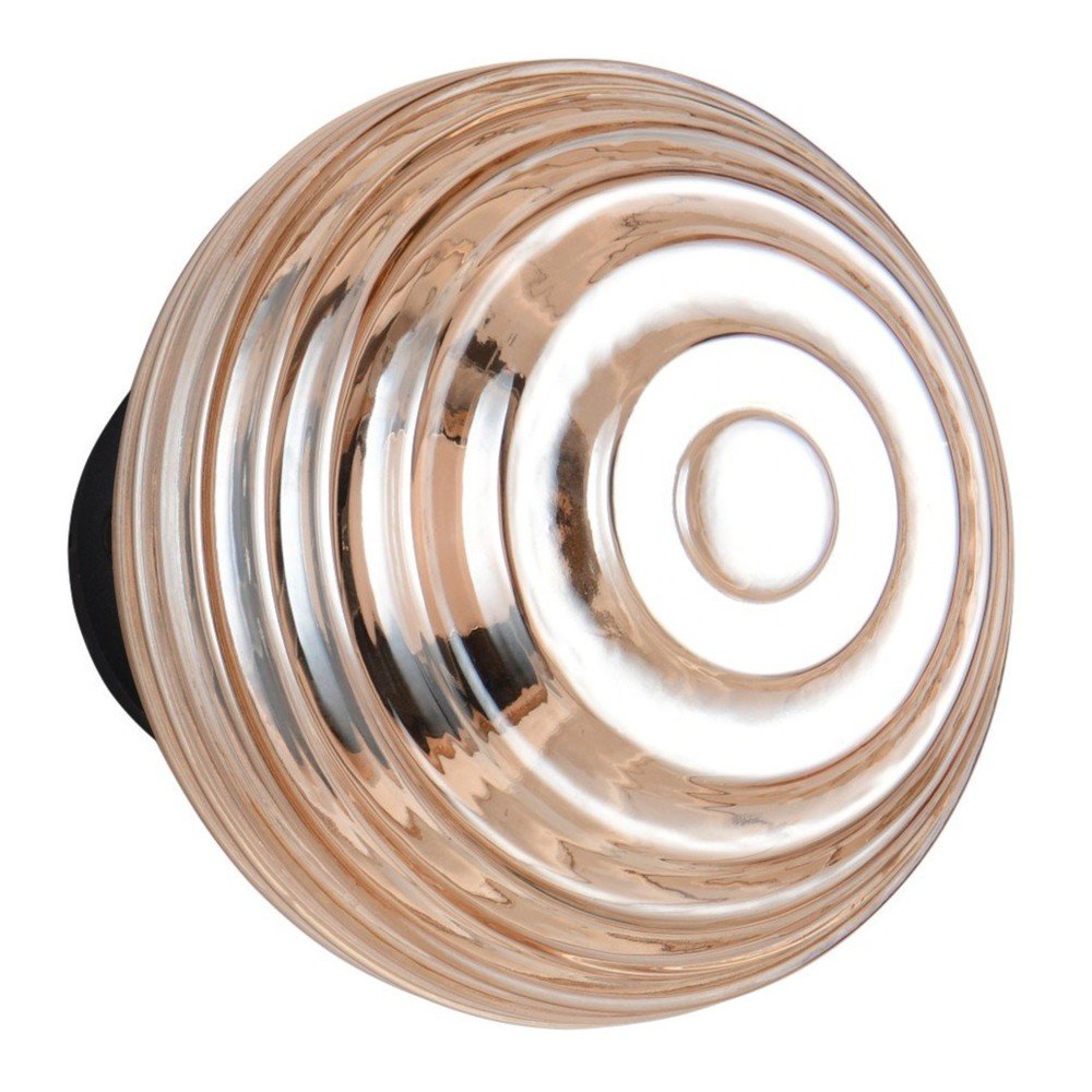 Borostyán színű USB üveg LED fali lámpa ø 15