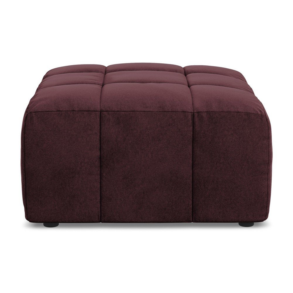 Borvörös bársony lábtartó Aloha – Makamii