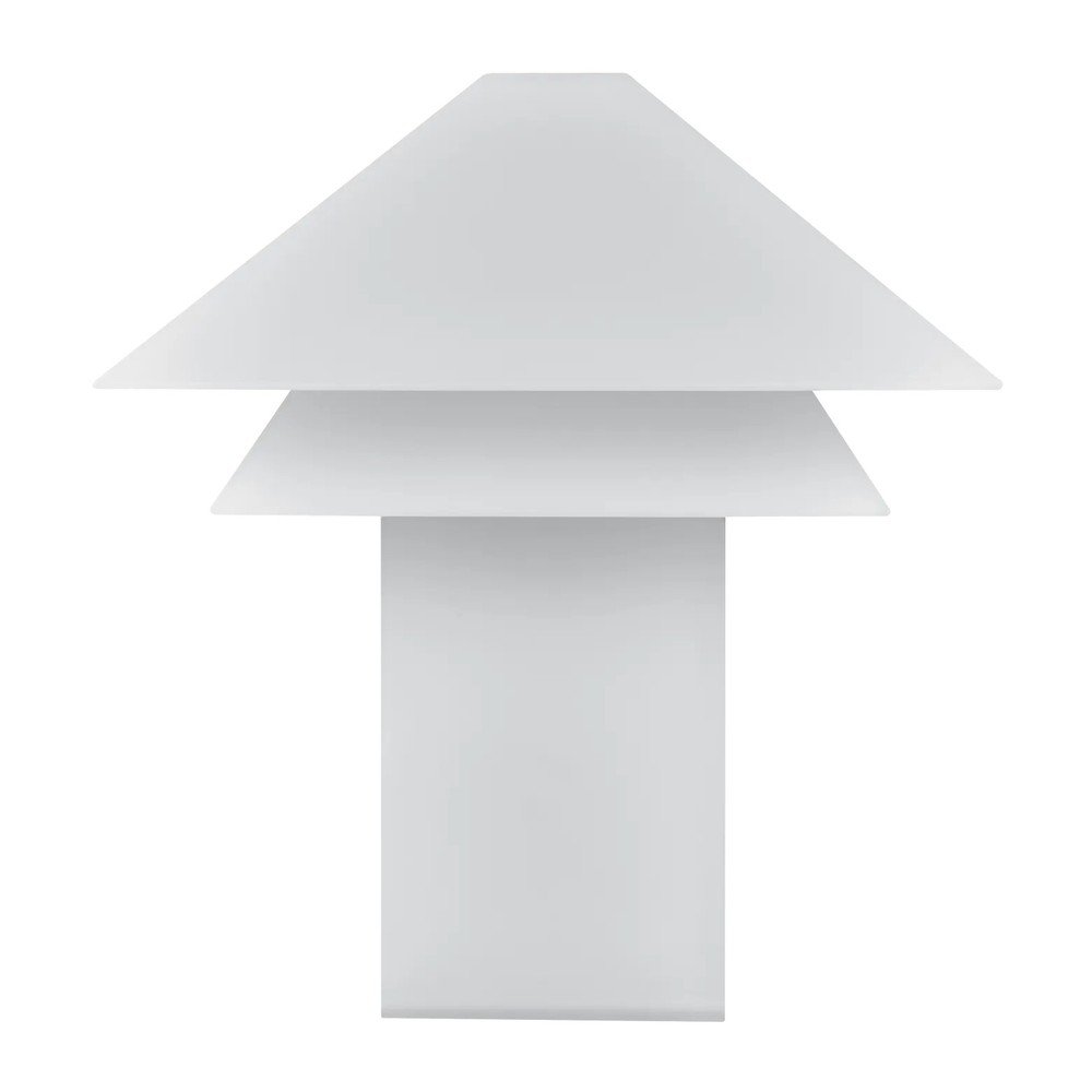 Fehér LED dimmelhető asztali lámpa fém búrával (magasság 33