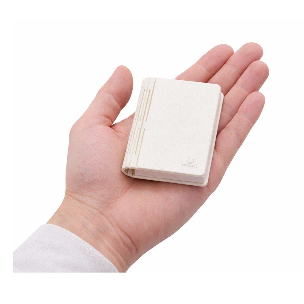 Fehér USB hordozható fénydekoráció BookLight – Gingko