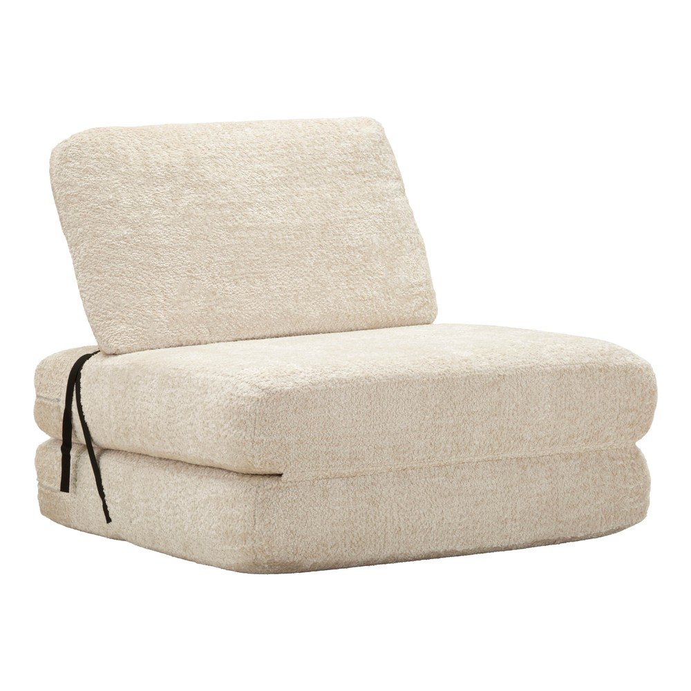 Fehér kinyitható buklé fotel Faster – Mauro Ferretti