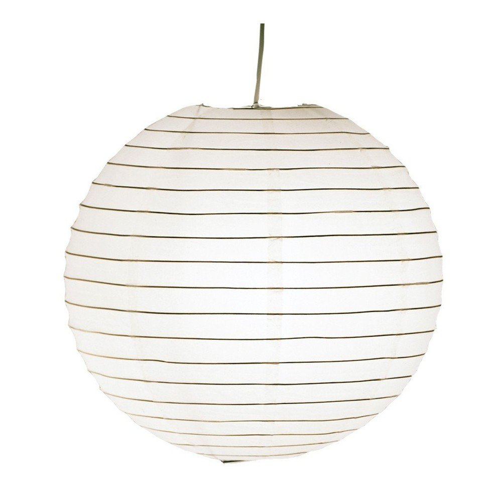 Fehér lámpabúra ø 40 cm Paper – Trio