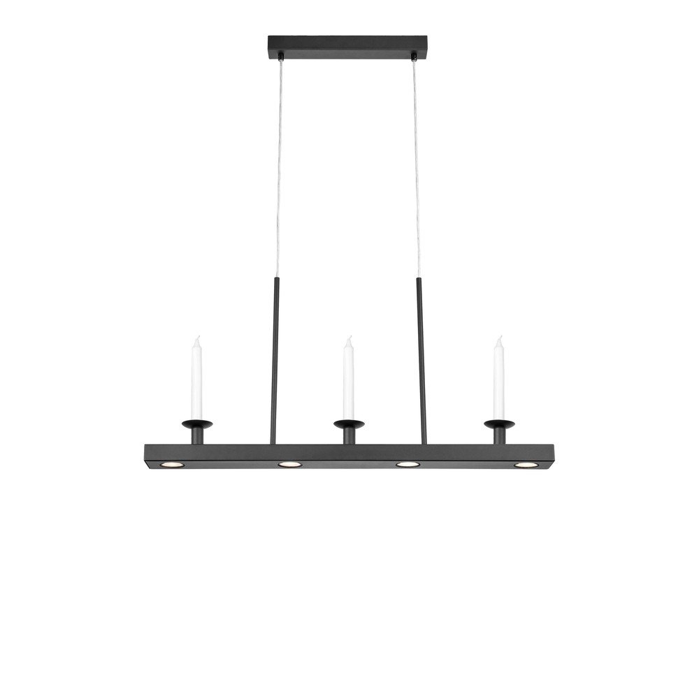 Fekete fém LED dimmelhető függőlámpa Dining – Markslöjd