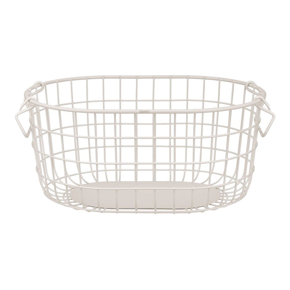 Fémhuzalos fém tárolókosár 37x27x17 cm Kago M – Blomus