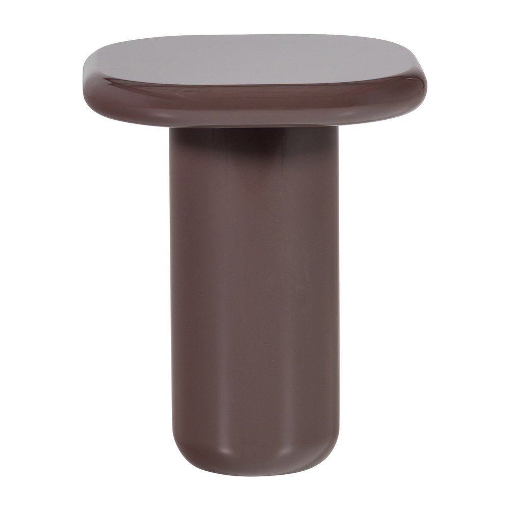 Fényes tárolóasztal 50x50 cm Zava – WOOOD