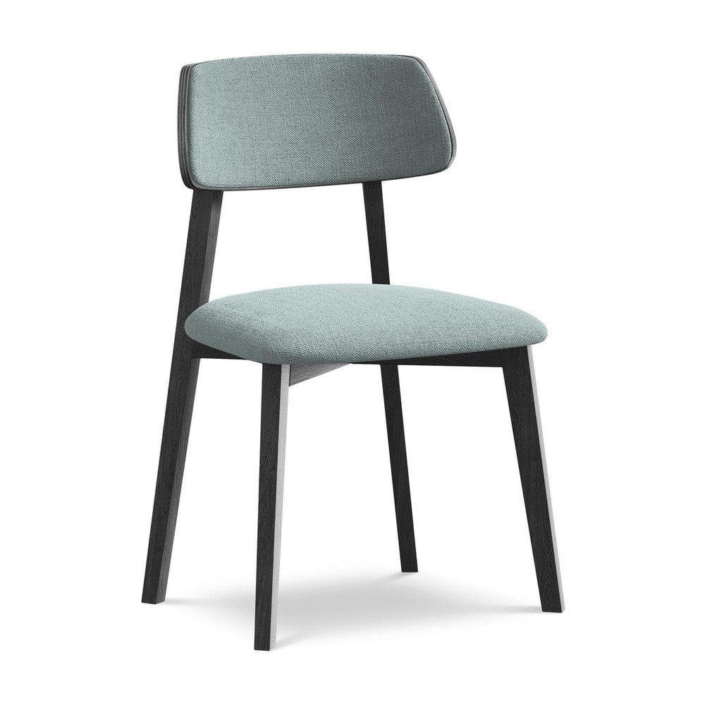 Kék tömörfa étkezőszék Niu – Makamii