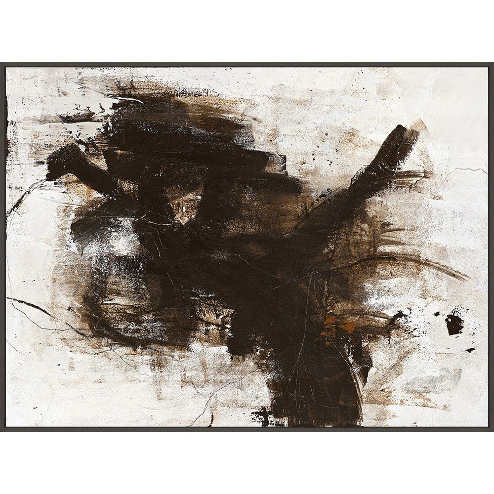 Kézzel festett keretezett-vászon kép 121x91 cm The Invisible – Malerifabrikken