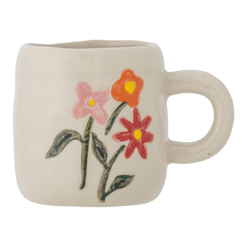 Krémszínű kőedény gyerek bögre 110 ml Millie – Bloomingville Mini