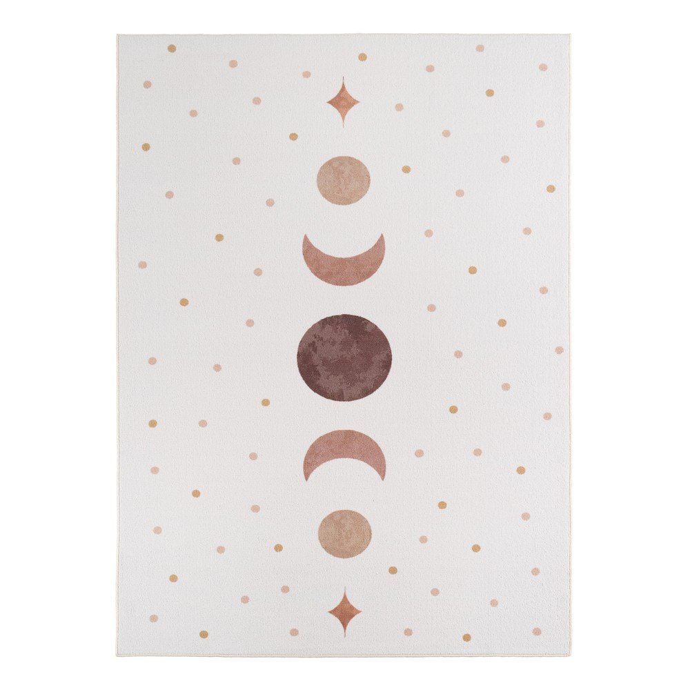 Krémszínű mosható gyerek szőnyeg 120x170 cm Coco 1136 – Ayyildiz Carpets